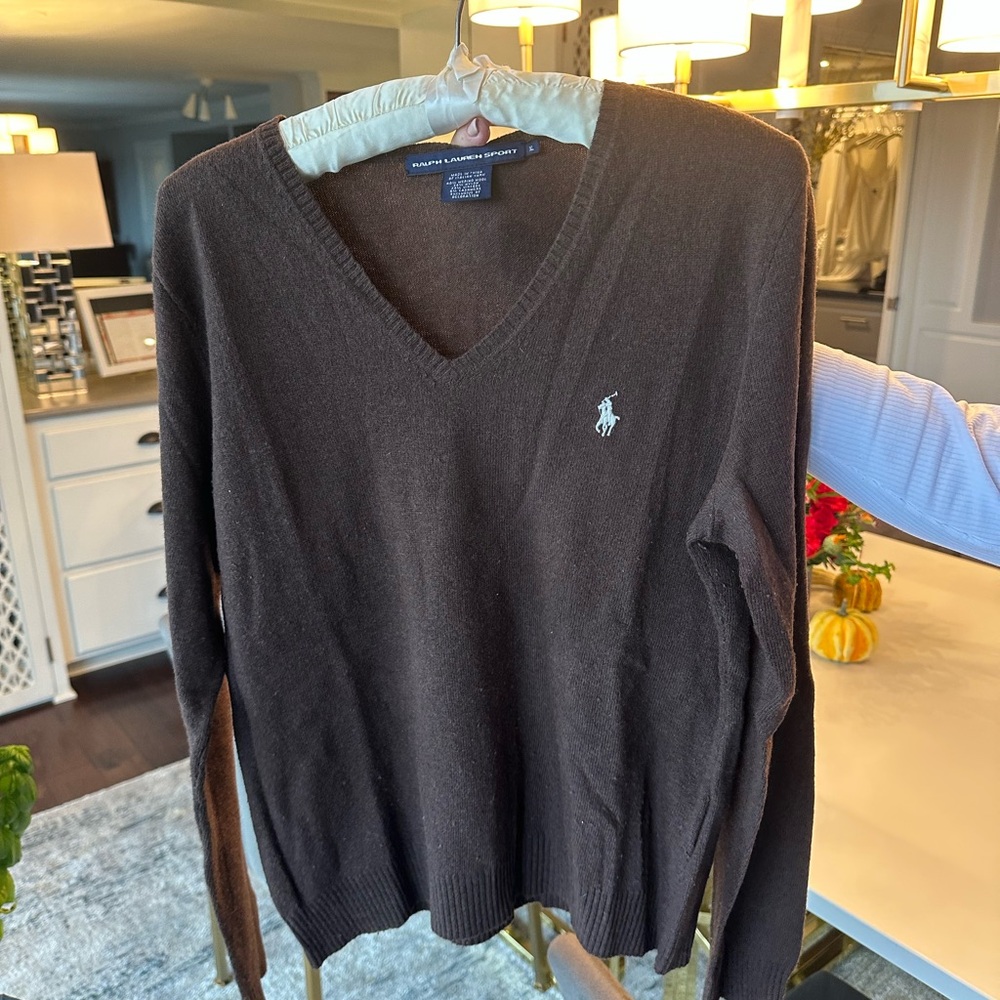 Ralph Lauren Wool Sweater in Brown